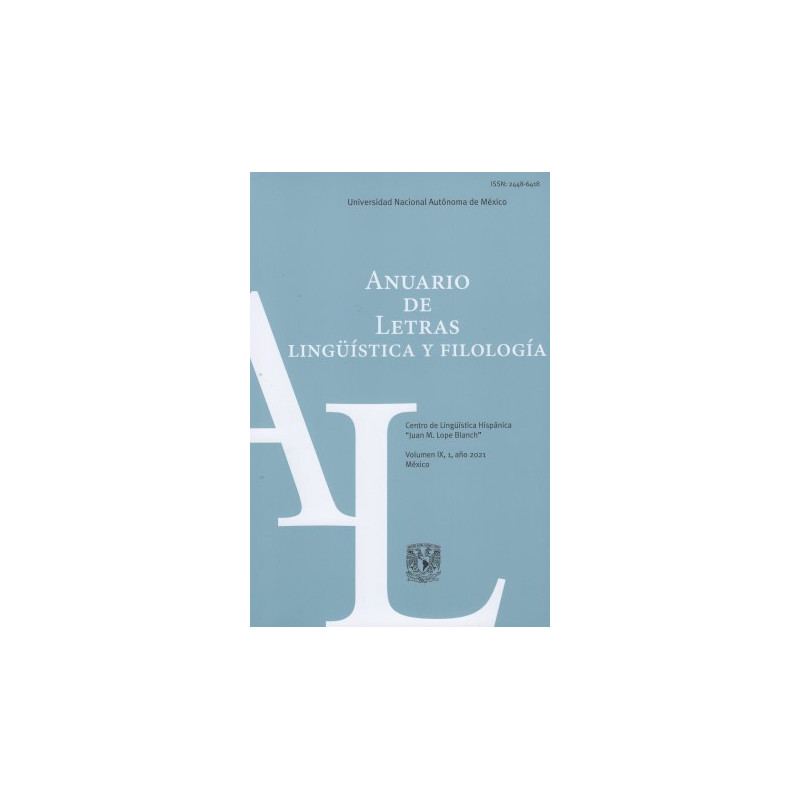 Anuario de Letras Lingüística y Filología 9-1