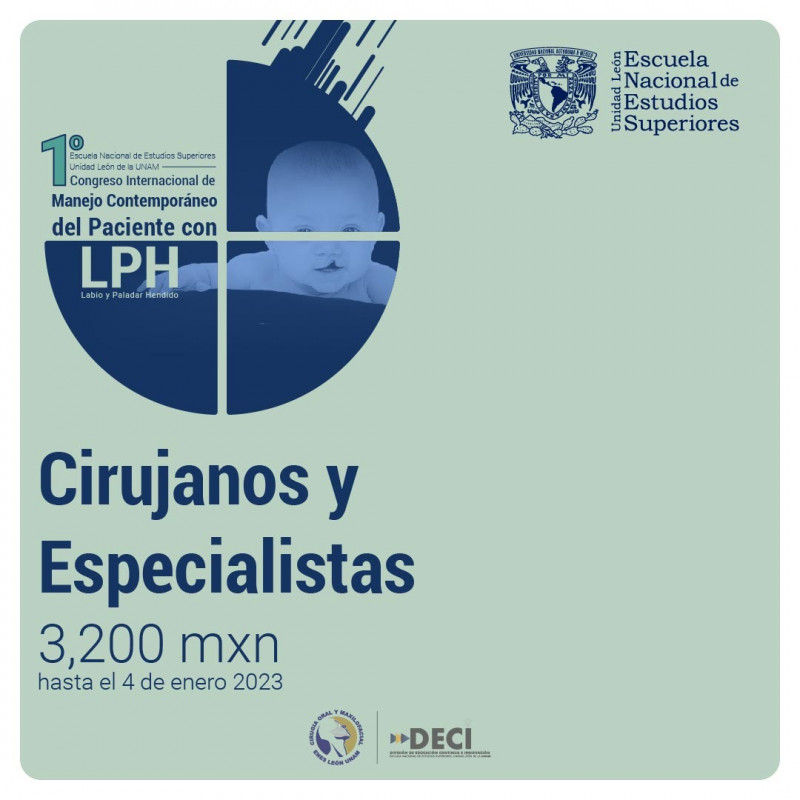 Admisión Cirujanos y Especialistas: 1er Congreso Internacional (LPH)