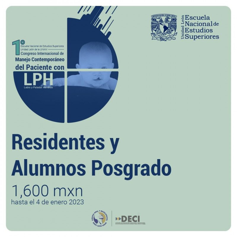 Admisión Residentes y Posgrados: 1er Congreso Internacional (LPH)