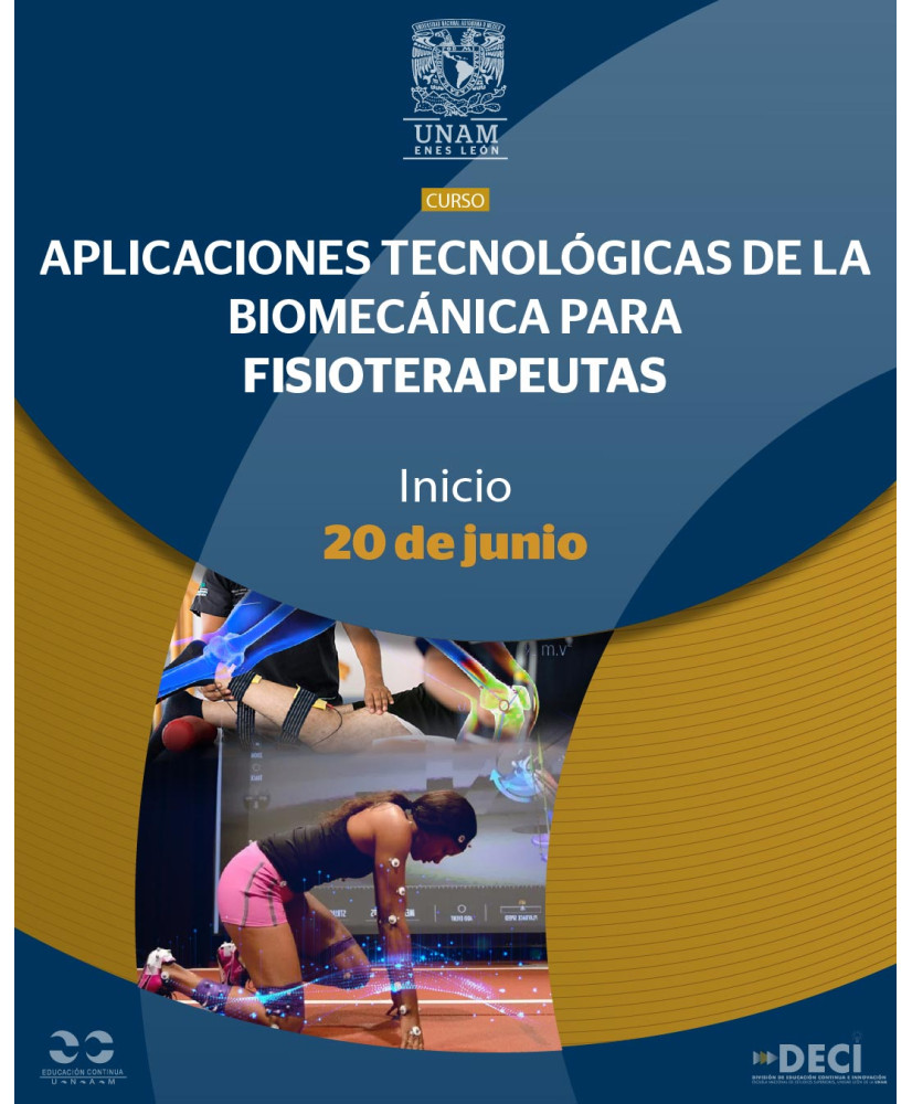 Admisión al Curso de Aplicaciones Tecnológicas de la Biomecánica para Fisioterapeutas