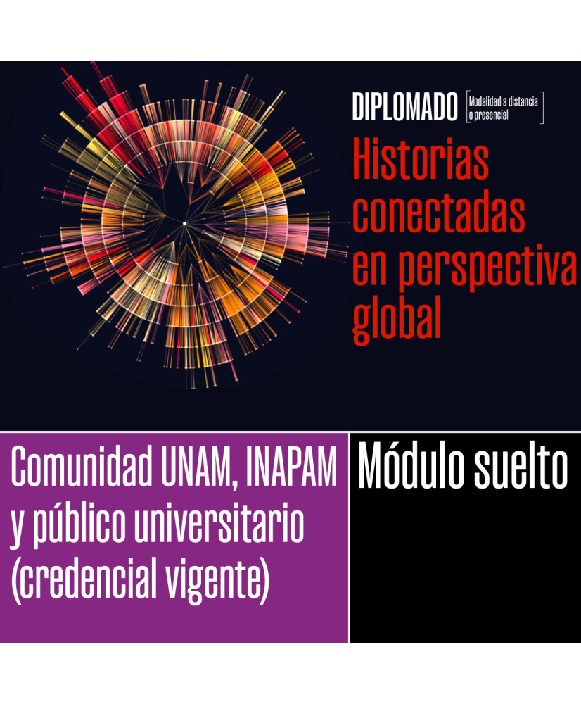 Pago por Módulo - Admisión UNAM: Diplomado historias conectadas en perspectiva global