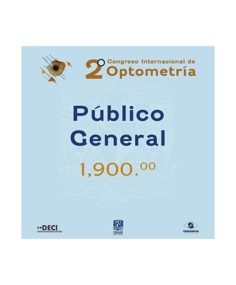 Público General: 2do. Congreso Internacional de Optometría
