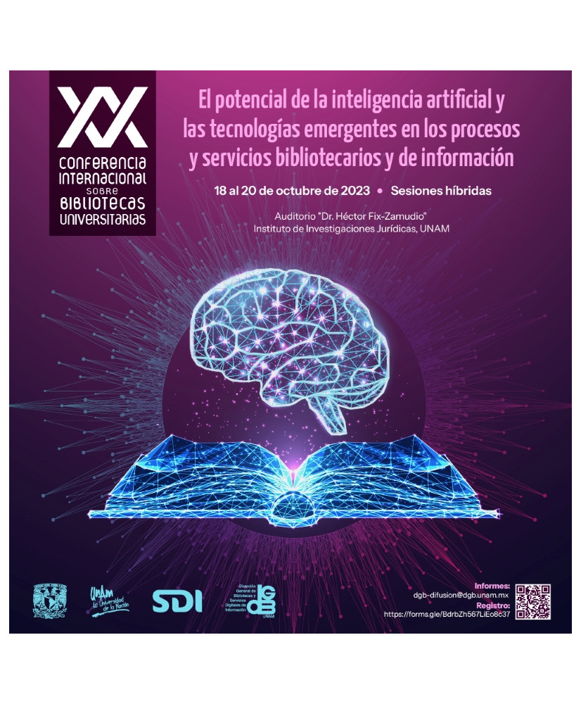 Admisión UNAM - XX Conferencia Internacional sobre Bibliotecas Universitarias