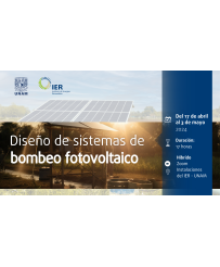 Admisión General: Diseño de sistemas de bombeo fotovoltaico (Ed. 2024)