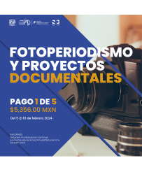 Ed. 2024: Pago con Parcial - Fotoperiodismo y proyectos documentales/DLFotAc423/2024-2