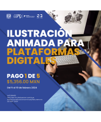 Ed. 2024: Pago Parcial - Ilustración animada para plataformas digitales/DPIluXo404/2024-2