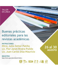 Admisión UNAM: Buenas prácticas editoriales para las revistas académicas