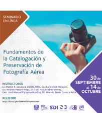 Admisión UNAM: Fundamentos de la Catalogación y Preservación de Fotografía Aérea