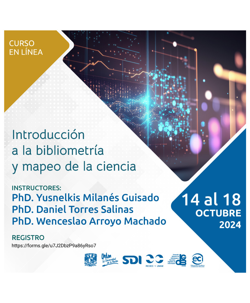 Admisión UNAM: Introducción a la bibliometría y mapeo de la ciencia