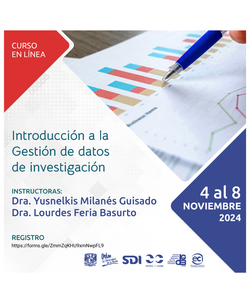 Admisión General: Introducción a la Gestión de datos de investigación