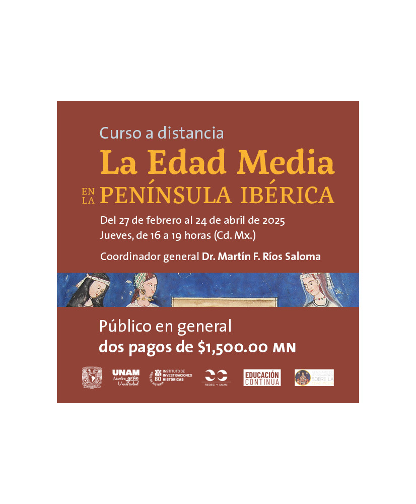 Admisión General: la Edad Media en la Península Ibérica (pago diferido)