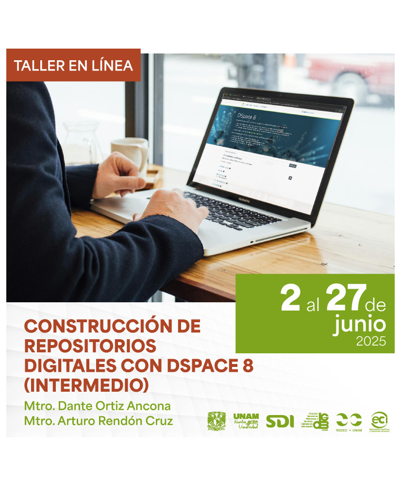 Admisión General: construcción de repositorios digitales con DSpace 8 (intermedio)