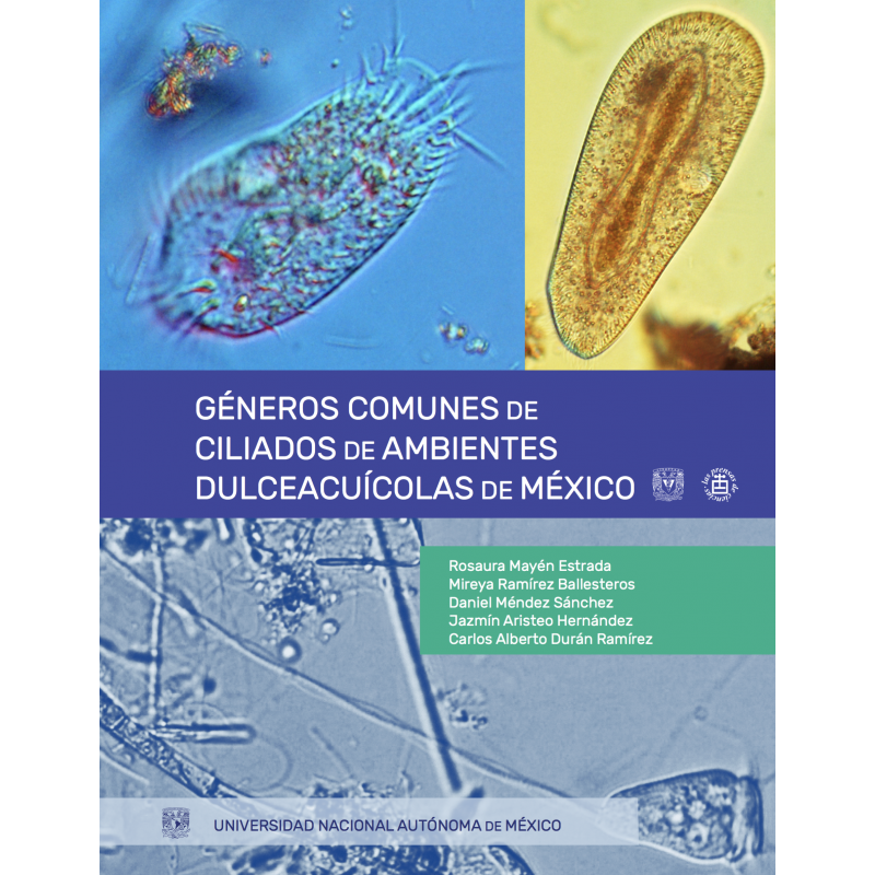 Géneros comunes de ciliados de ambientes dulceacuícolas de México. Guía de identificación
